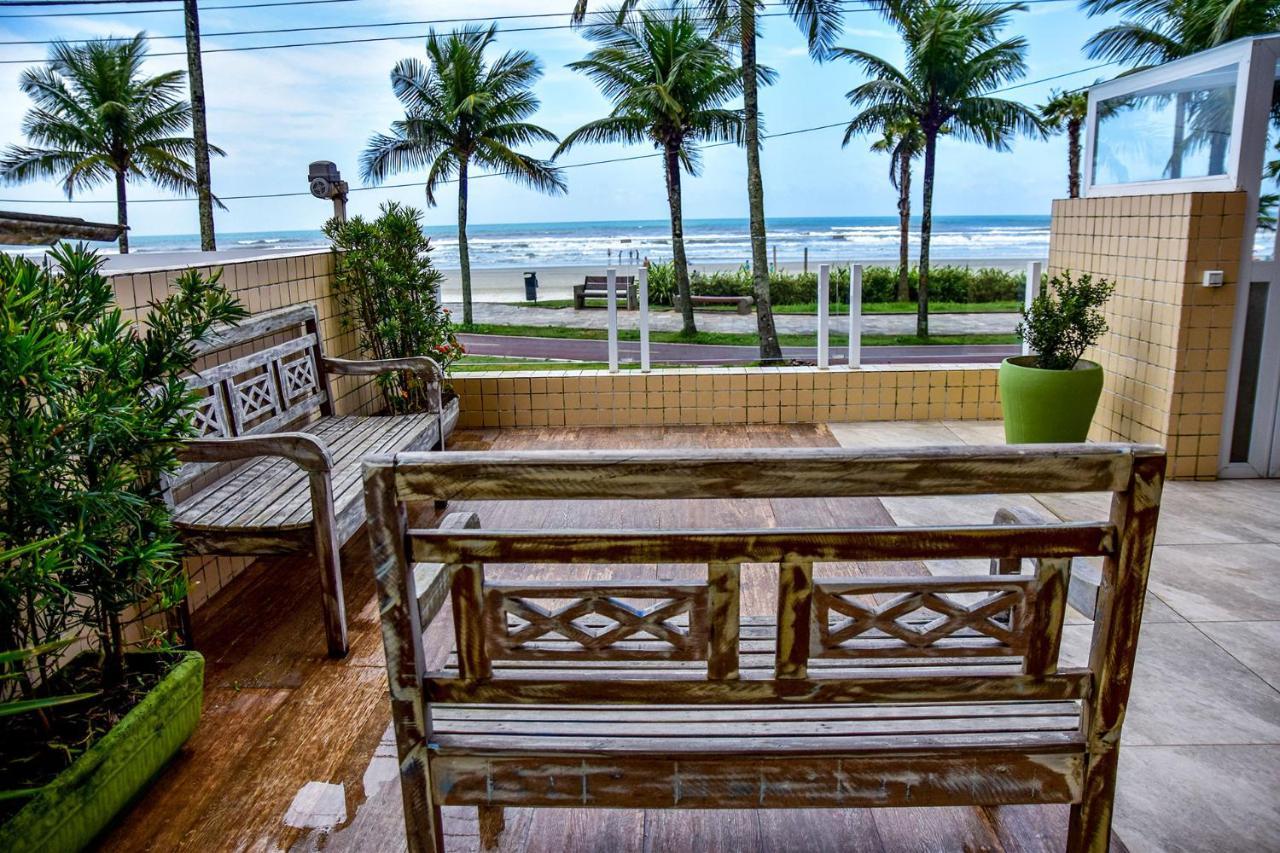 Apto C Wi-Fi A Beira-Mar Na Praia Jardim Real Sp Apartment Praia Grande  Luaran gambar