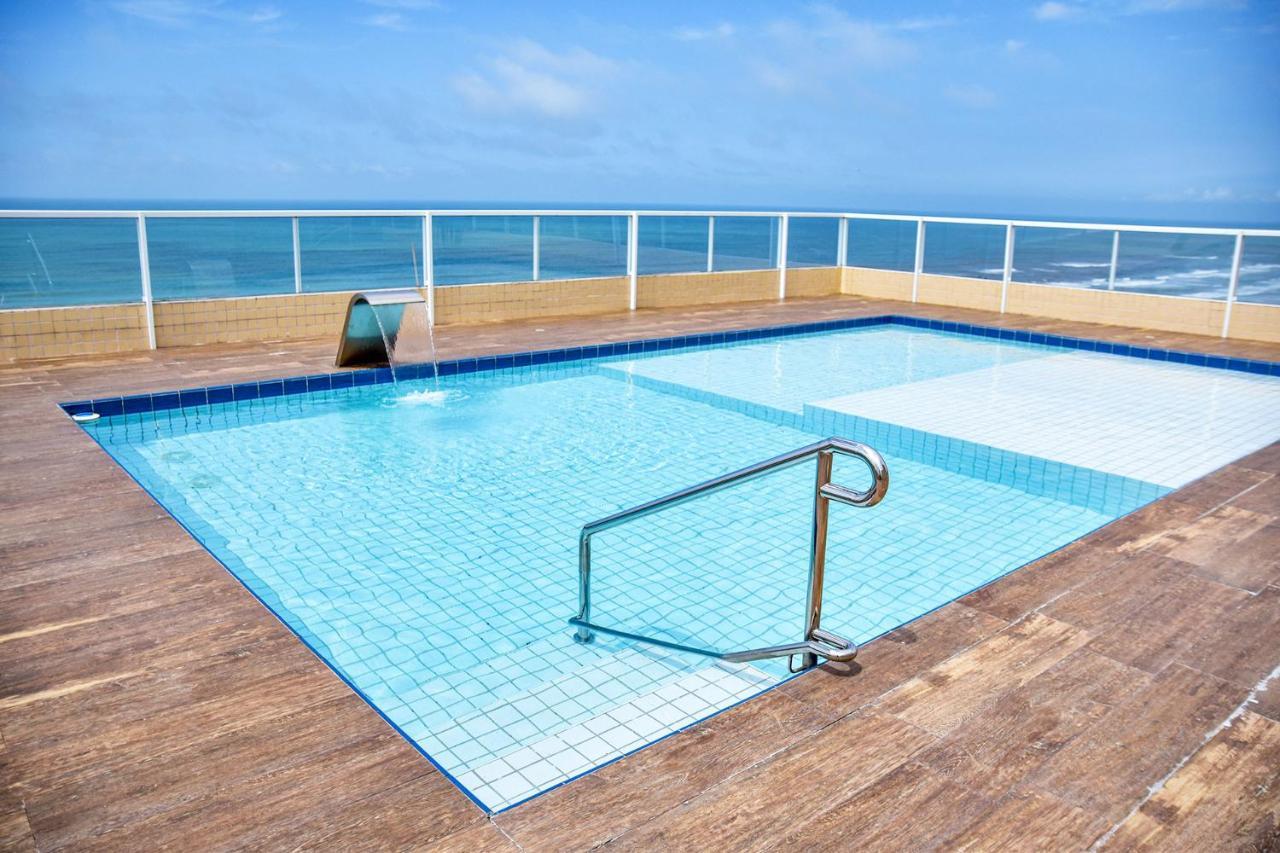 Apto C Wi-Fi A Beira-Mar Na Praia Jardim Real Sp Apartment Praia Grande  Luaran gambar