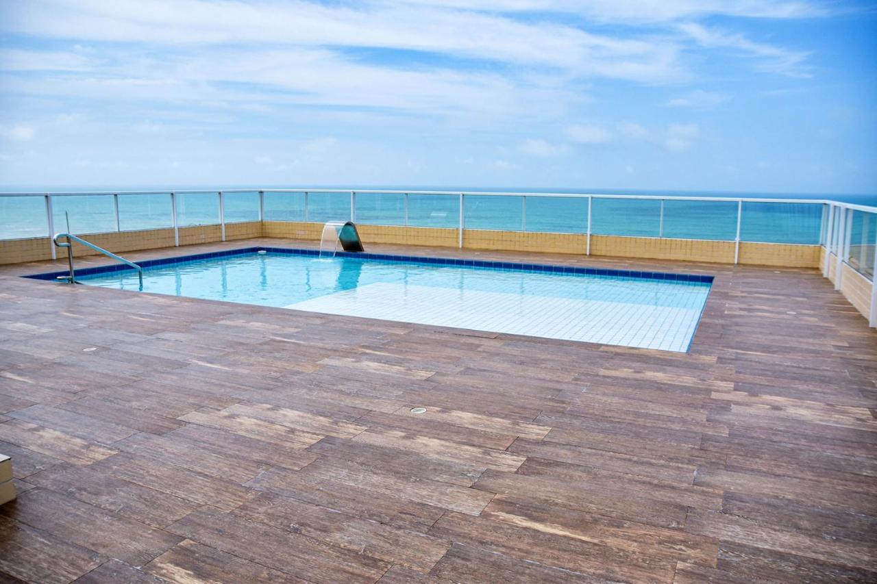 Apto C Wi-Fi A Beira-Mar Na Praia Jardim Real Sp Apartment Praia Grande  Luaran gambar