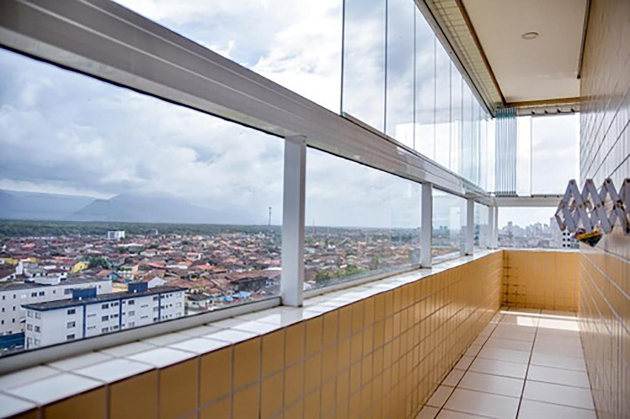 Apto C Wi-Fi A Beira-Mar Na Praia Jardim Real Sp Apartment Praia Grande  Luaran gambar
